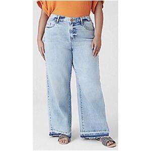 Signature Fit Wide Leg Ankle Jean